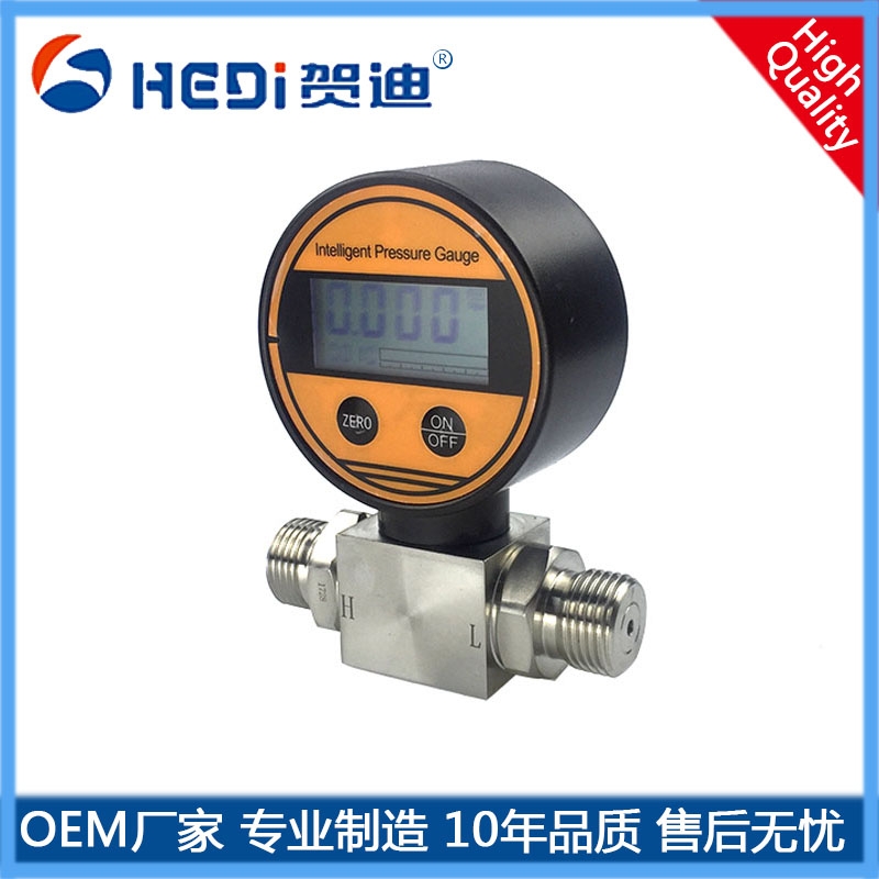 贺迪HDB108/HDB109采用电池供电数字压力表工厂销售及直销