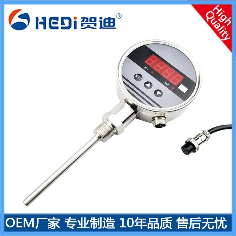 温度传感器 温度控制器 贺迪HDP104B石油化工机械液压等等业温度测量显示和控制